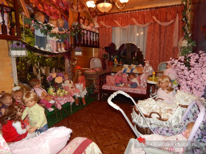 Новый интерьер комнаты для моих куклодеток