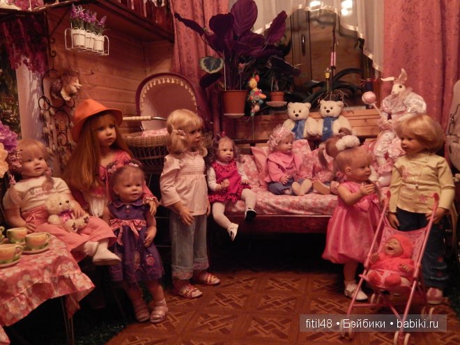 Новый интерьер комнаты для моих куклодеток