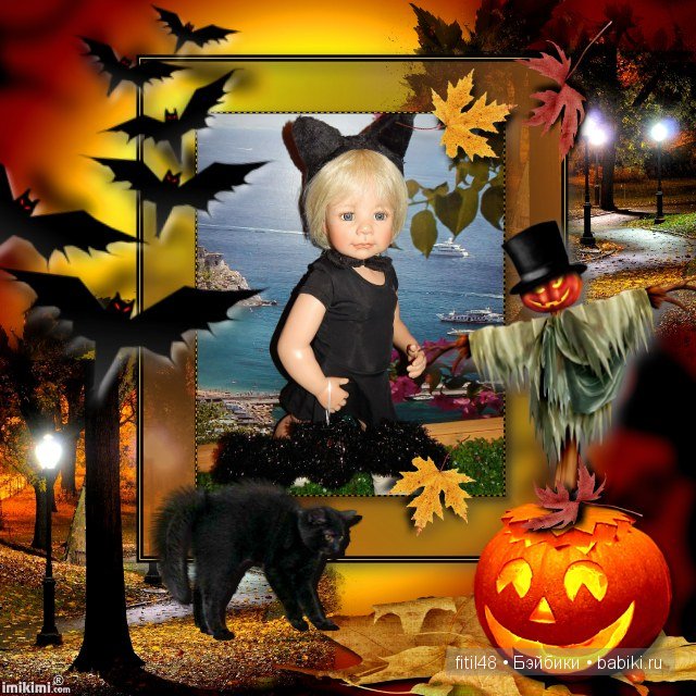 Мы играем в Хэллоуин — Куклы Реборн (Reborn): домашние фото (фото 7)