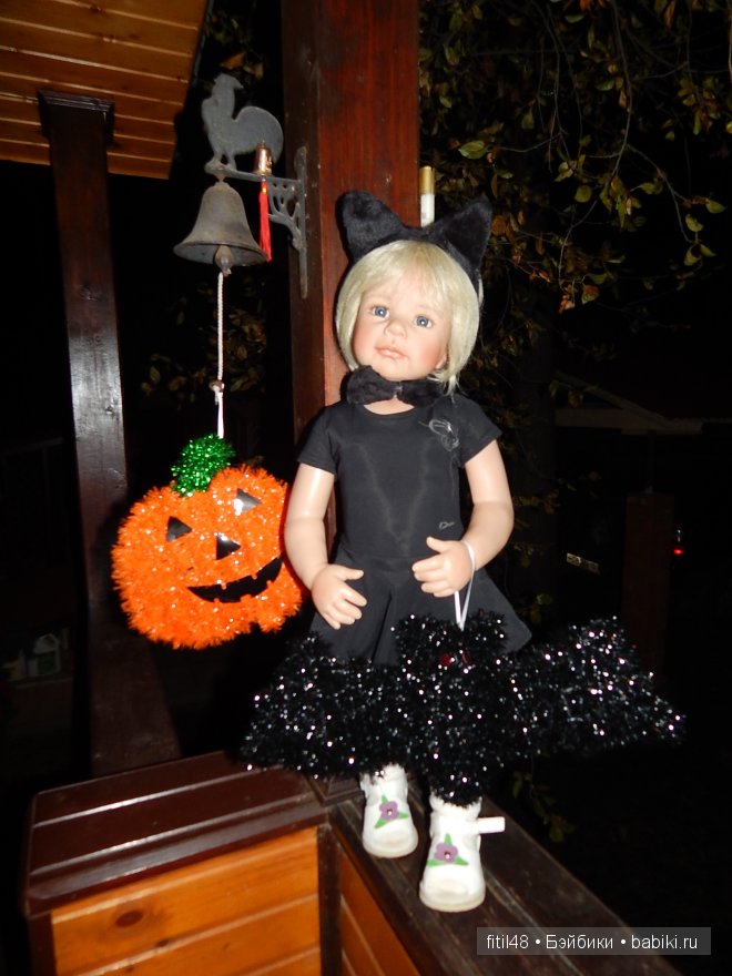 Мы играем в Хэллоуин — Куклы Реборн (Reborn): домашние фото