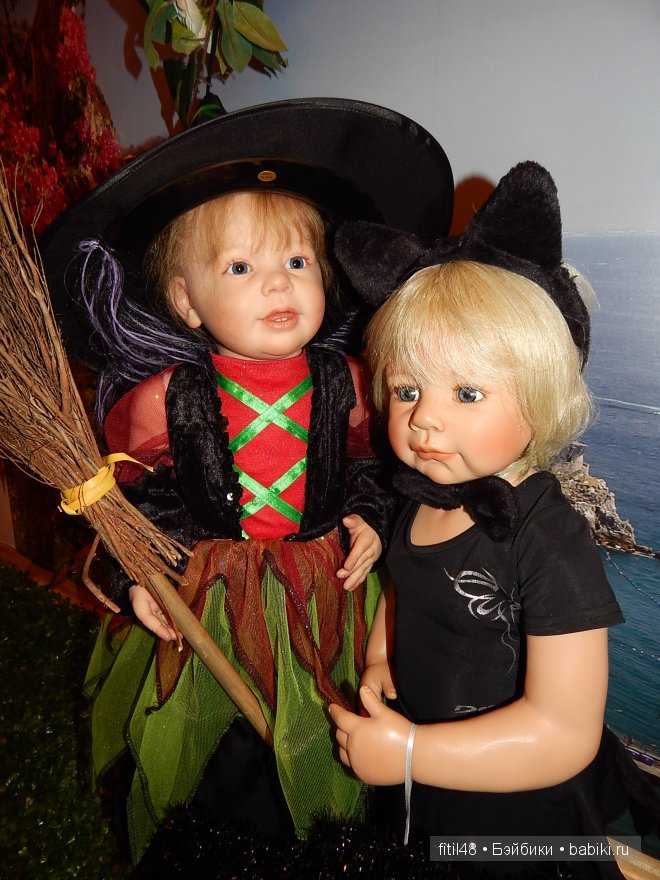 Мы играем в Хэллоуин — Куклы Реборн (Reborn): домашние фото