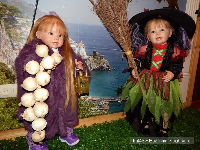 Мы играем в Хэллоуин — Куклы Реборн (Reborn): домашние фото