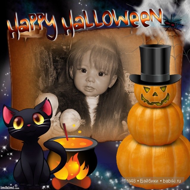 Мы играем в Хэллоуин — Куклы Реборн (Reborn): домашние фото (фото 8)