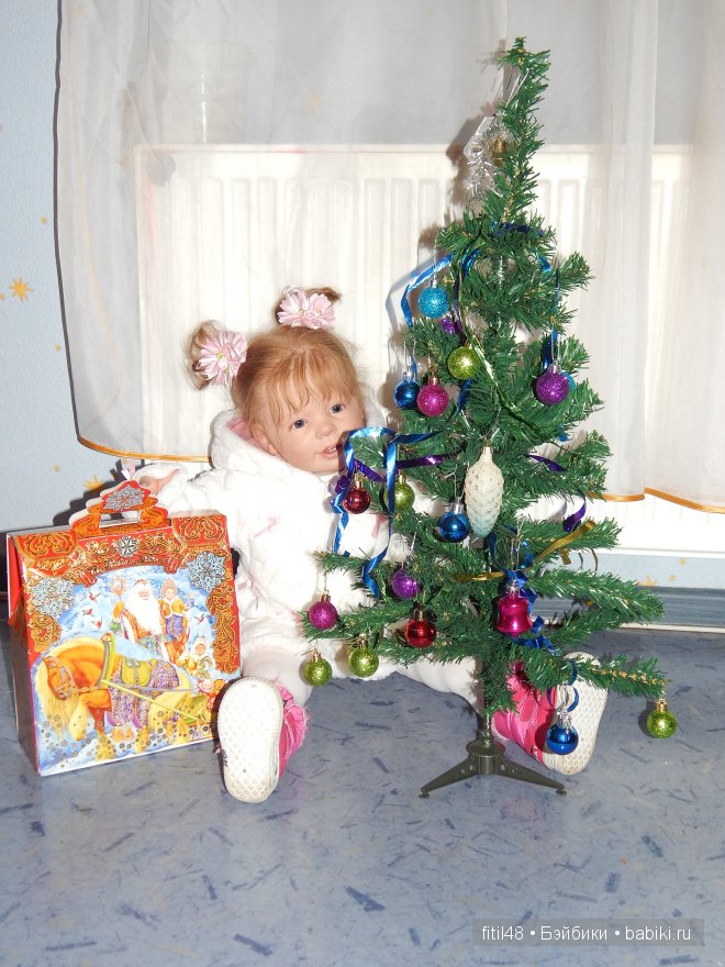 Ёлочке не холодно зимой — Куклы Реборн (Reborn): домашние фото
