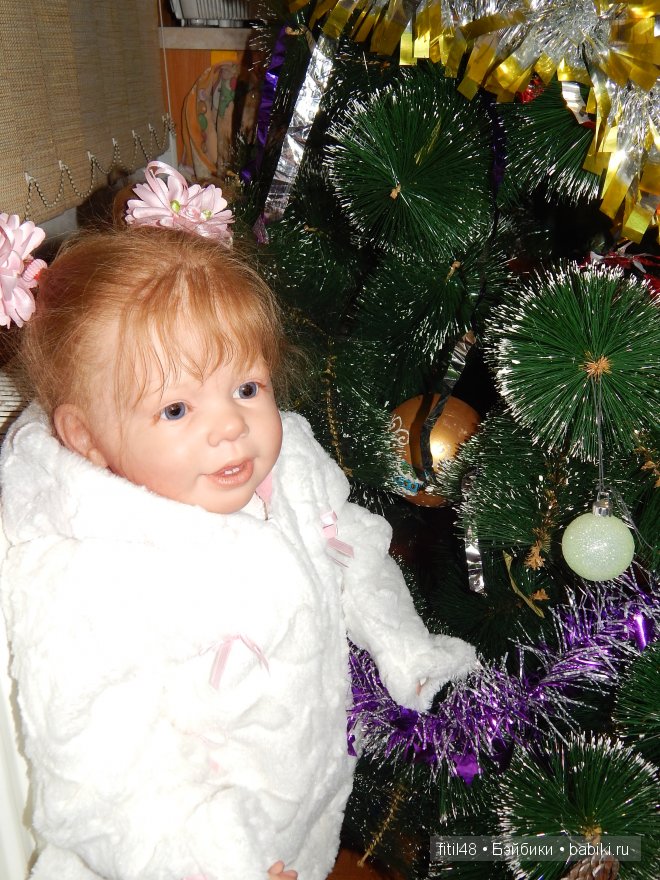 Ёлочке не холодно зимой — Куклы Реборн (Reborn): домашние фото