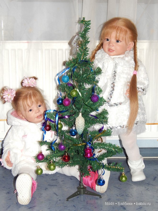 Ёлочке не холодно зимой — Куклы Реборн (Reborn): домашние фото