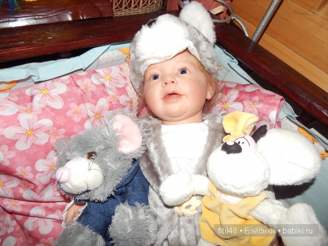 Кошки-мышки — Куклы Реборн (Reborn): домашние фото