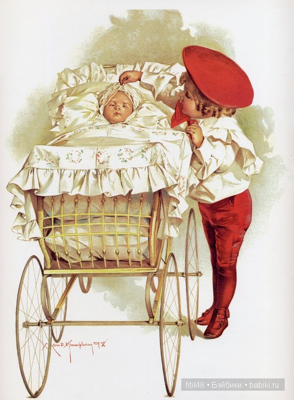 Детские коляски в живописи (фото 4)