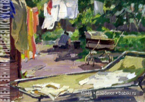 Детские коляски в живописи (фото 5)