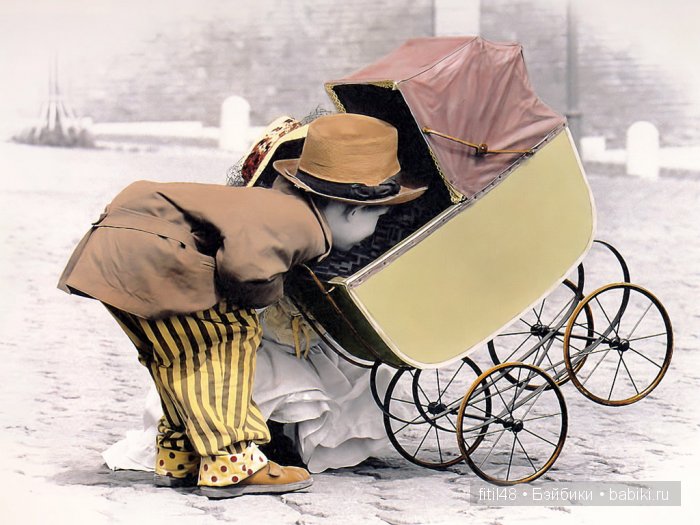 Детские коляски в живописи