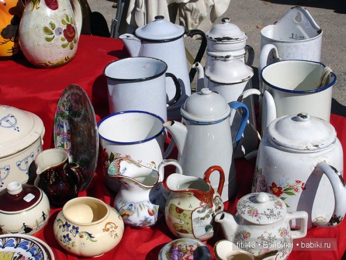 Блошиные рынки Франции — Интересное и необычное: фотоподборки