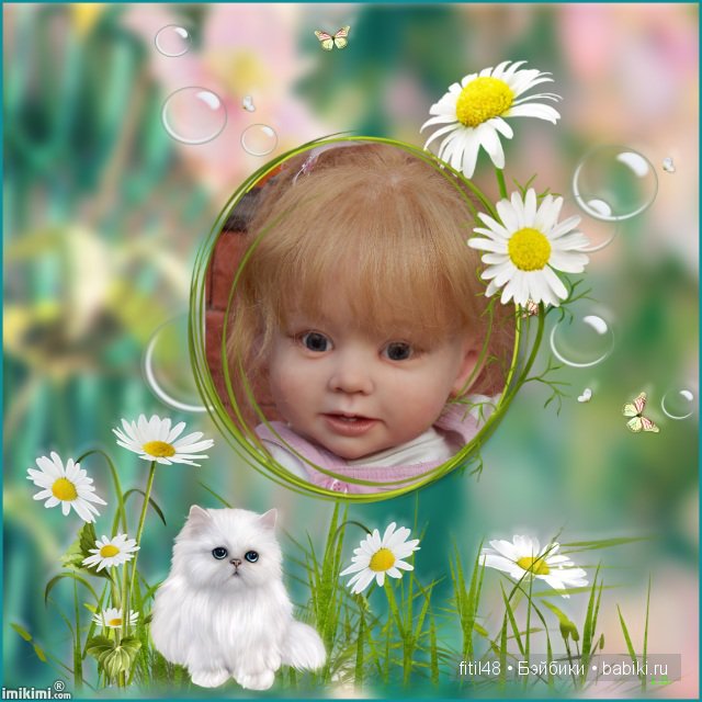 С Днем рождения, Леночка — Куклы Реборн (Reborn): домашние фото (фото 4)