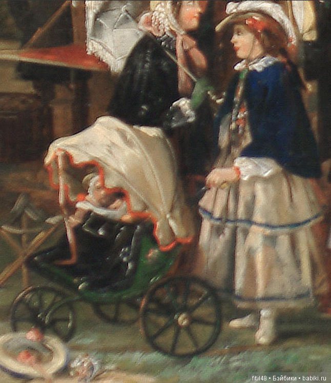 Детская коляска. Часть 2. Викторианская эпоха в Англии, изобретение коляски (фото 8)