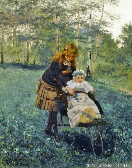 Детская коляска. Часть 2. Викторианская эпоха в Англии, изобретение коляски (фото 10)