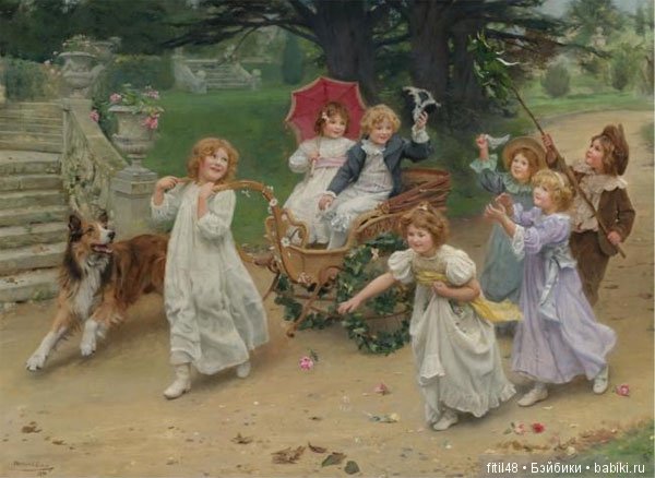 Детская коляска - 200-летняя метаморфоза" Часть I. Прообразы современной коляски: тачки, тележки, детские экипажи и кареты