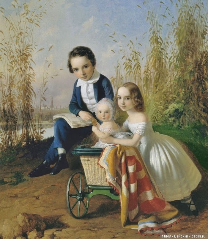 Детская коляска - 200-летняя метаморфоза" Часть I. Прообразы современной коляски: тачки, тележки, детские экипажи и кареты