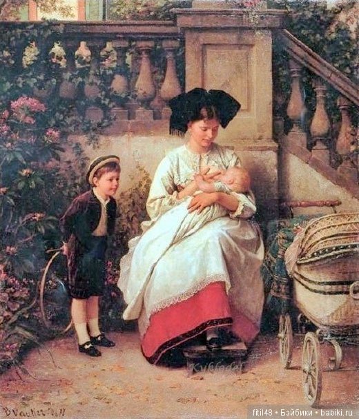 Детская коляска. Часть 3. Коляски в Германии и в других европейских странах в XIX в