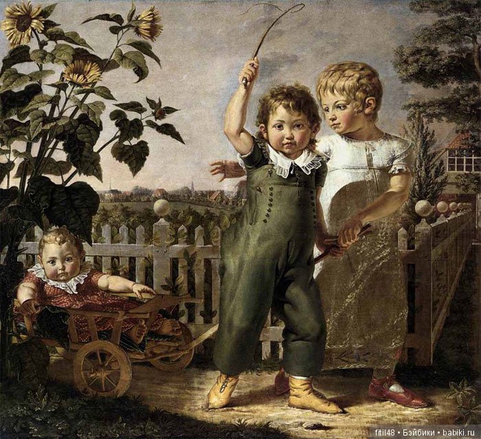 Детская коляска - 200-летняя метаморфоза" Часть I. Прообразы современной коляски: тачки, тележки, детские экипажи и кареты