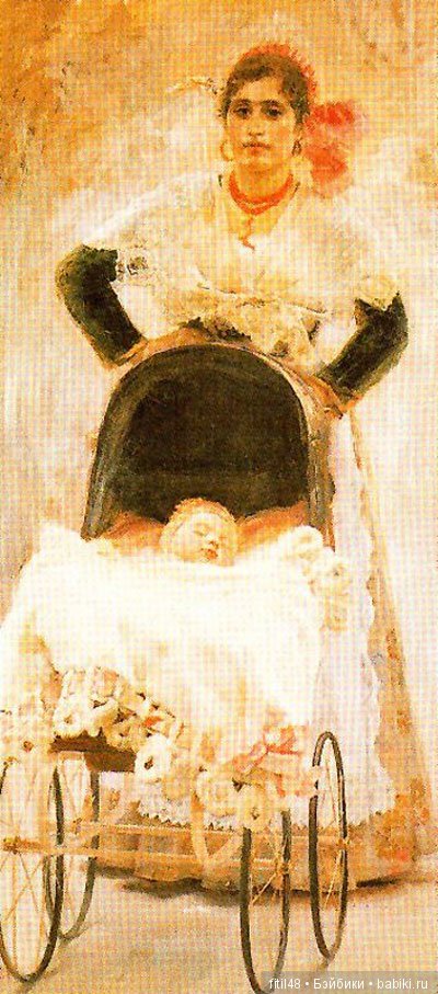 Детская коляска. Часть 3. Коляски в Германии и в других европейских странах в XIX в