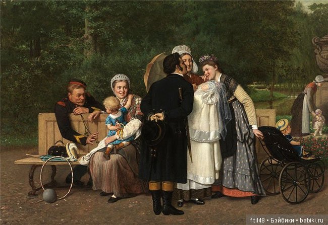 Детская коляска. Часть 2. Викторианская эпоха в Англии, изобретение коляски (фото 6)