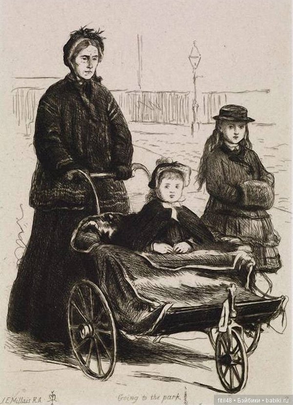 Детская коляска. Часть 2. Викторианская эпоха в Англии, изобретение коляски (фото 9)