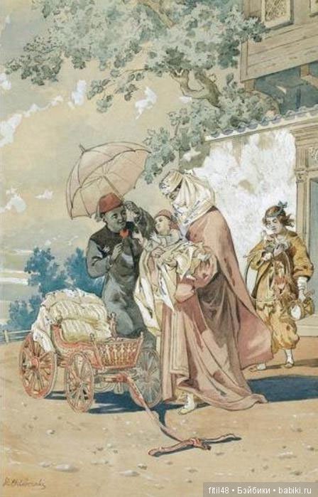 Детская коляска - 200-летняя метаморфоза" Часть I. Прообразы современной коляски: тачки, тележки, детские экипажи и кареты