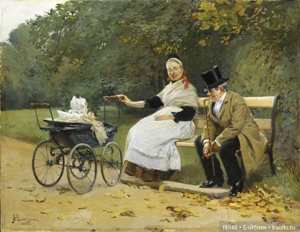 Детская коляска. Часть 3. Коляски в Германии и в других европейских странах в XIX в (фото 5)