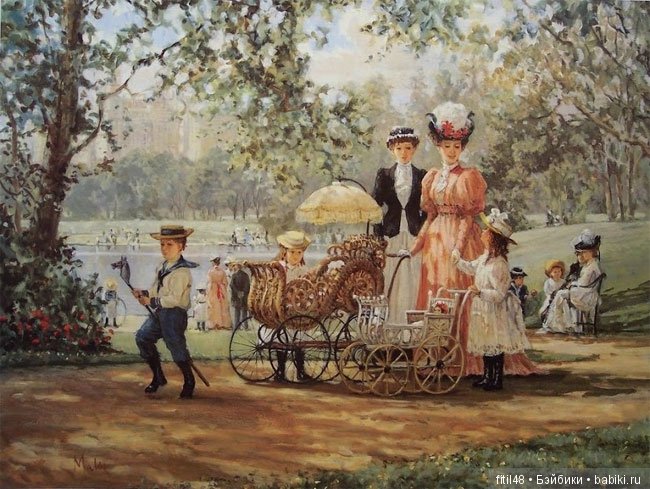 Детская коляска. Часть 2. Викторианская эпоха в Англии, изобретение коляски