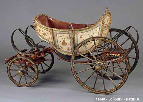 Детская коляска - 200-летняя метаморфоза" Часть I. Прообразы современной коляски: тачки, тележки, детские экипажи и кареты