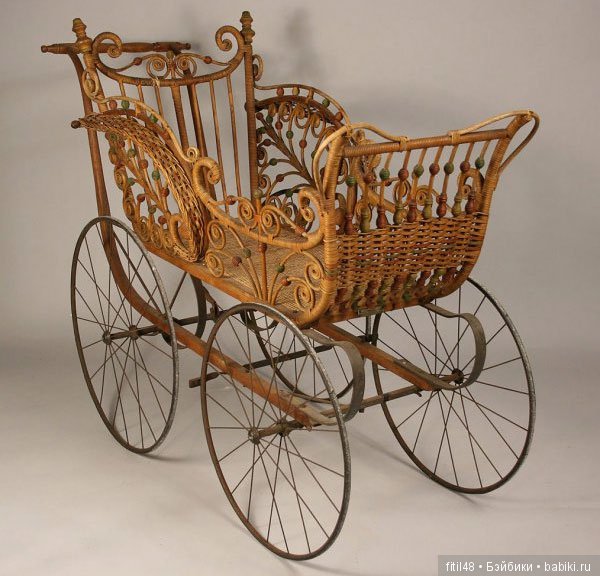 Детская коляска. Часть 4. Американская коляска времен "Унесенных ветром" 22.02.2014