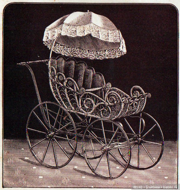 Детская коляска. Часть 4. Американская коляска времен "Унесенных ветром" 22.02.2014