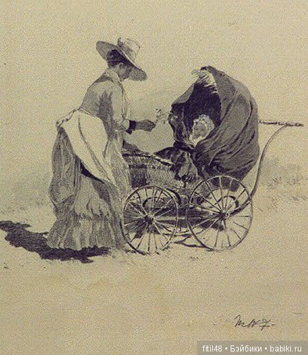 Детская коляска. Часть 4. Американская коляска времен "Унесенных ветром" 22.02.2014