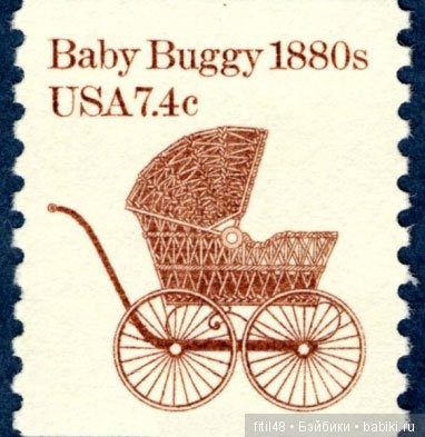 Детская коляска. Часть 4. Американская коляска времен "Унесенных ветром" 22.02.2014
