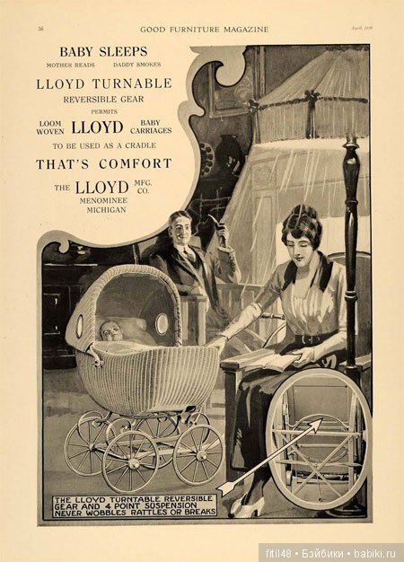 Детская коляска. Часть 5. Периоды демографических взрывов после I и II Мировых войн