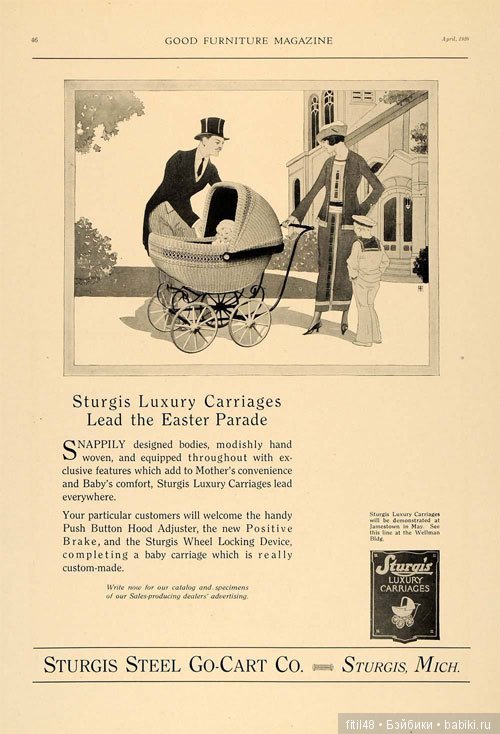 Детская коляска. Часть 5. Периоды демографических взрывов после I и II Мировых войн