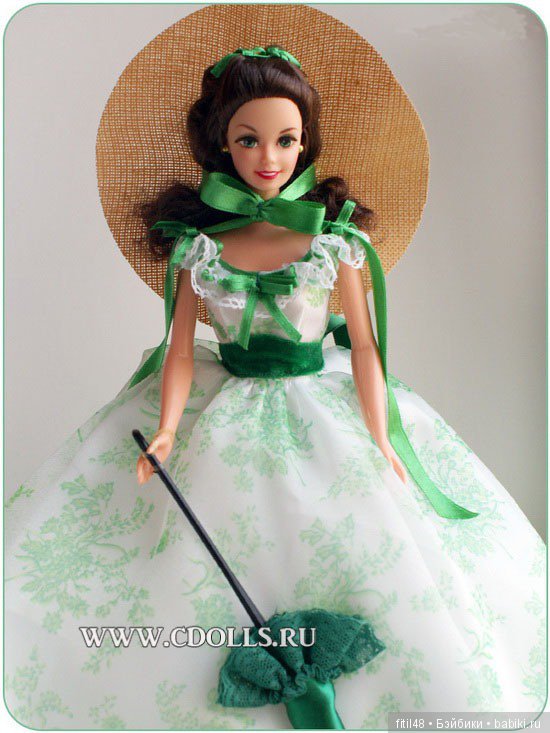 Унесенные ветром - портретные куклы, интересные факты