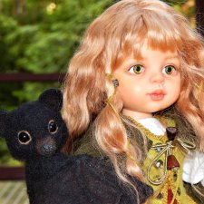 Олесенька дома. Распаковка