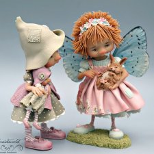 Сказочный народец - Авторские куклы Diane Guelinckx De Becker