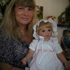 Авторские куклы Дорис Станнат.