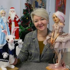Авторские  куклы Надежды Цигановской