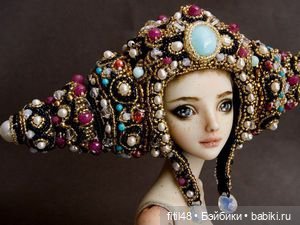 Головные уборы для чарующих кукол Марины Бычковой