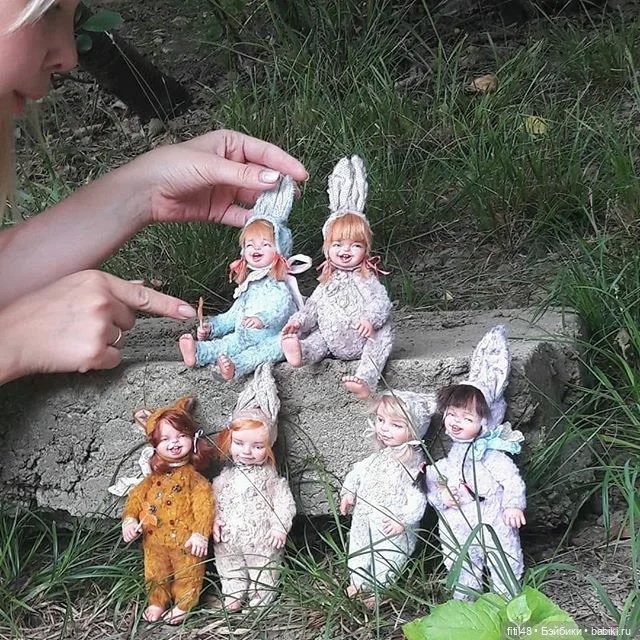 Авторские куклы Марины Мининой | Бэйбики Авторские куклы Марины Мининой