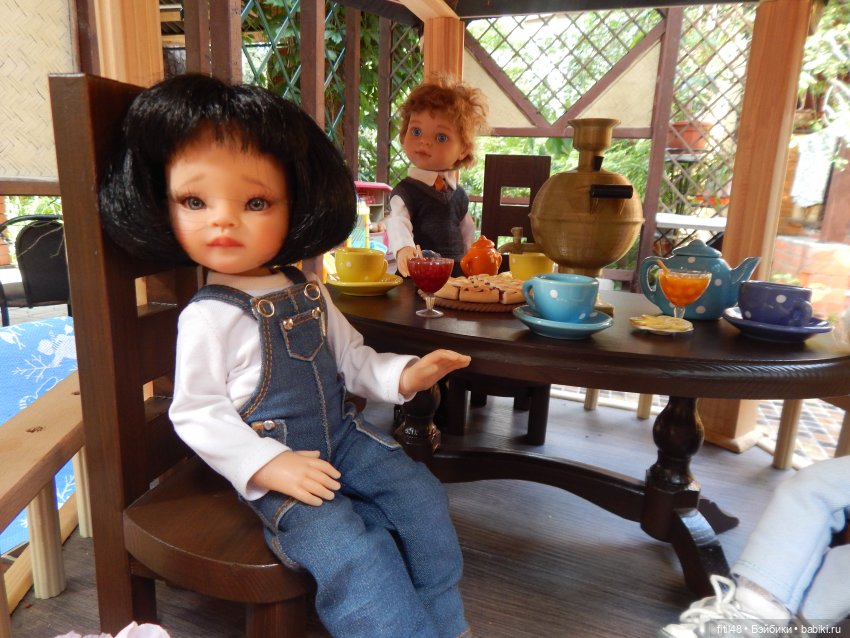 Давайте я поставлю Вам чайку