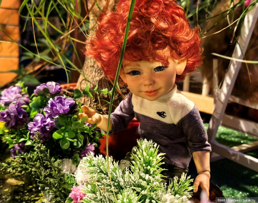 Летний вечер — Домашние фото авторских кукол: личные коллекции (фото 2)