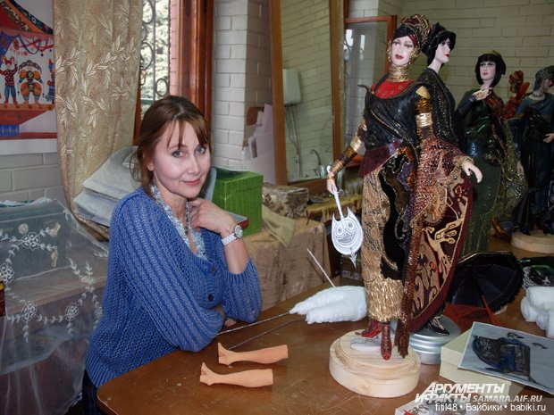 Авторские куклы Ольги Баклановой (фото 4)