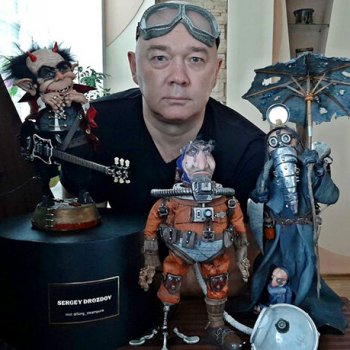 Авторские куклы Сергея Дроздова