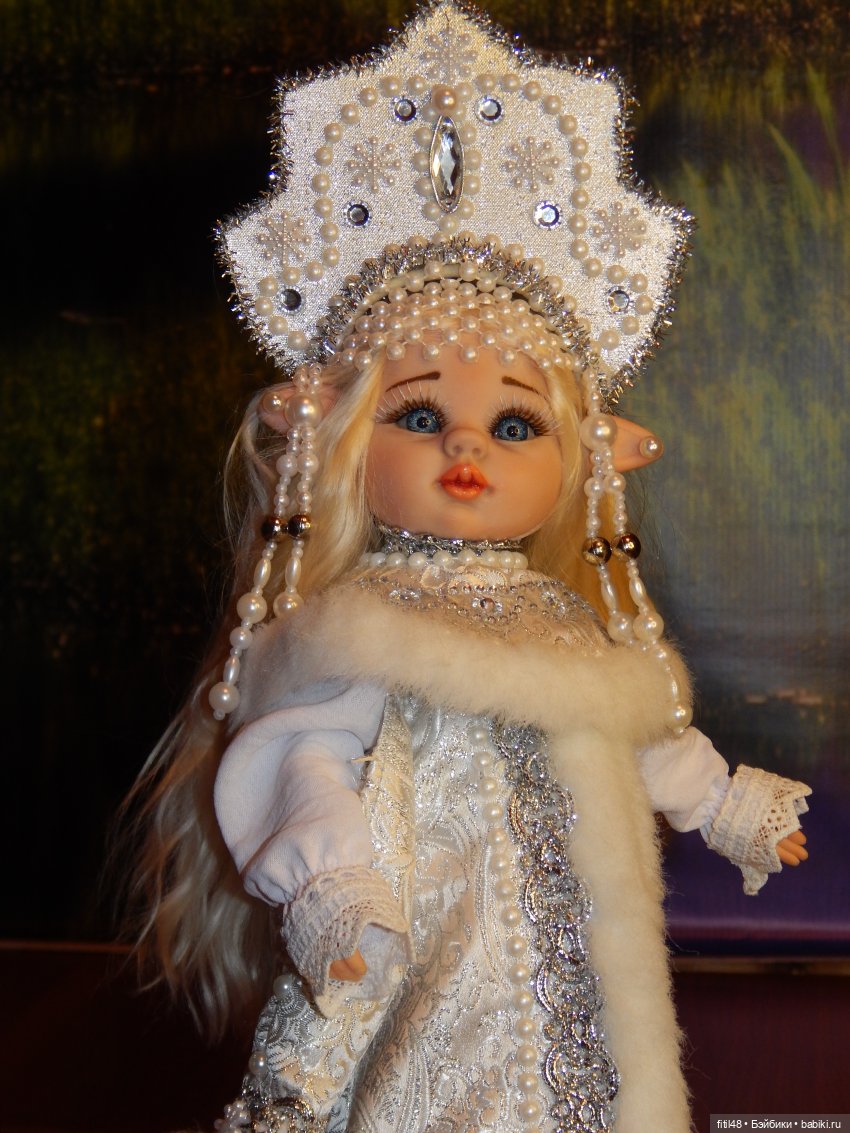 Снегурочка — Домашние фото авторских кукол: личные коллекции (фото 9)