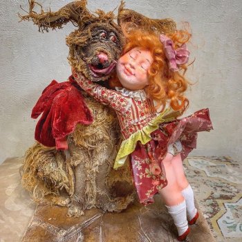 Авторские куклы творческого дуэта АняМаня