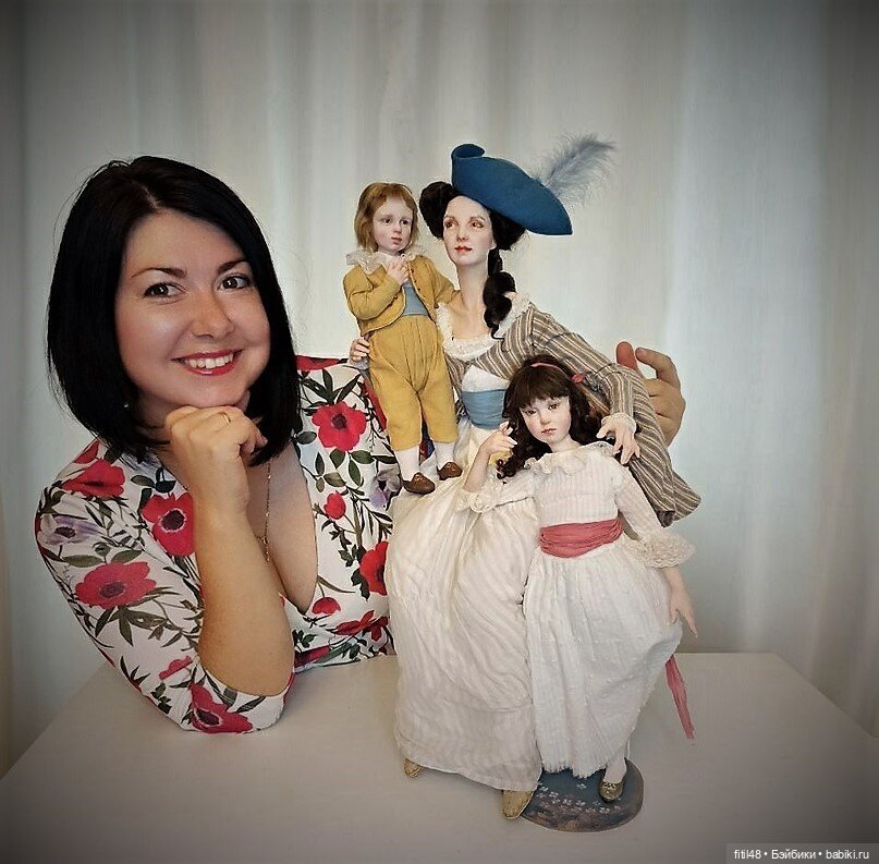 Маргарита Давыдкина -художественная кукла (фото 2)