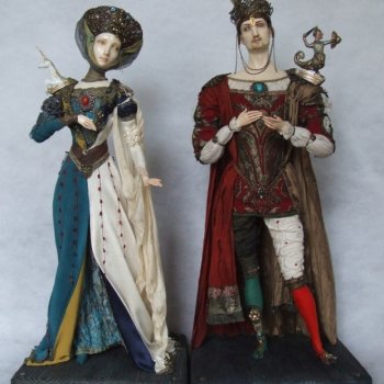 Мастер художественной куклы Гуля Алексеева